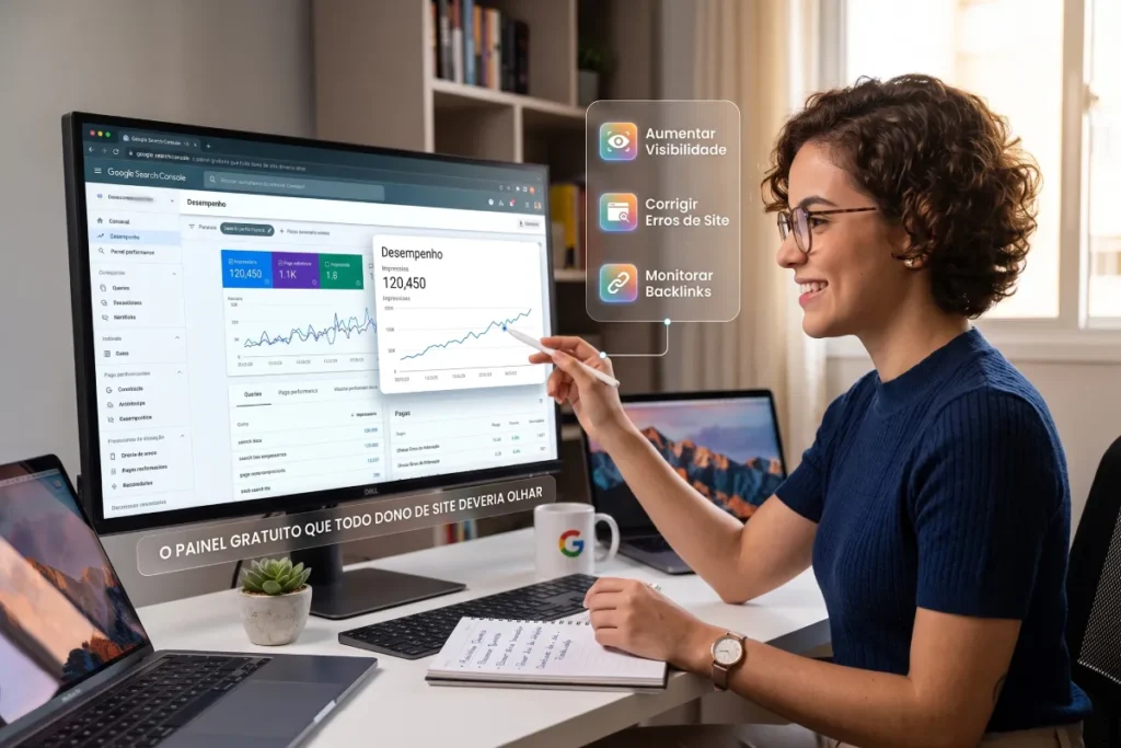 Google Search Console: o painel gratuito que todo dono de site deveria olhar